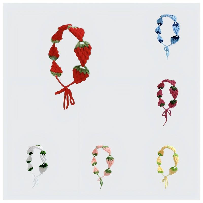 Travel Accessories Aesthetic - Sweet Crochet Hollow-Out Headband for Women