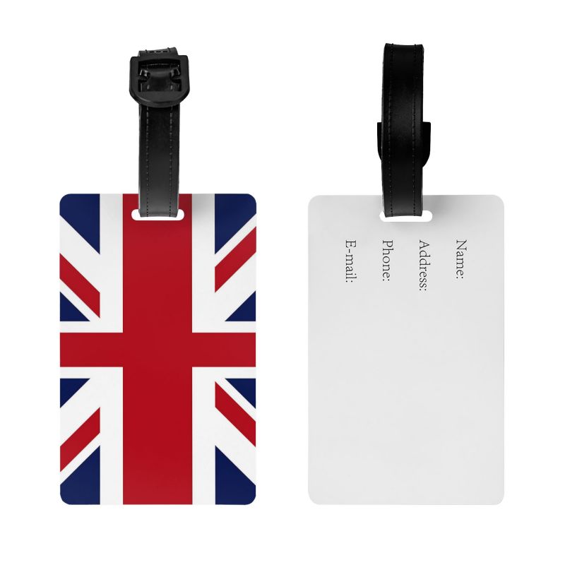 Retro Union Jack Luggage Tag w - огляд і ціна Luggage Cover Protector