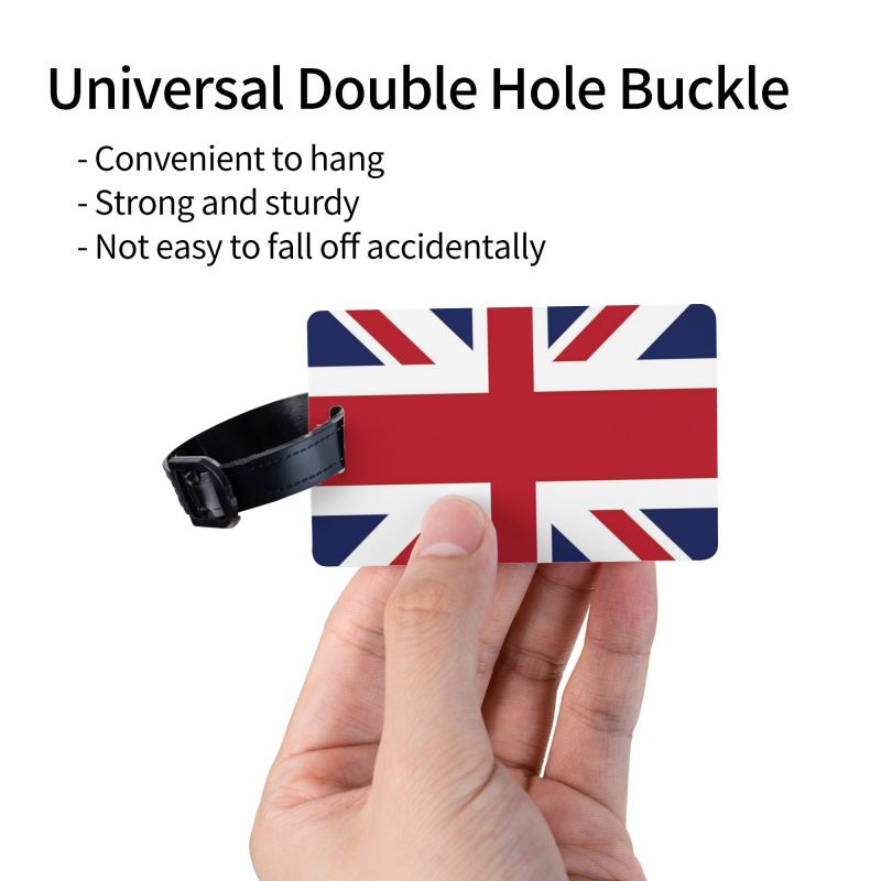 Retro Union Jack Luggage Tag w - огляд і ціна Luggage Cover Protector