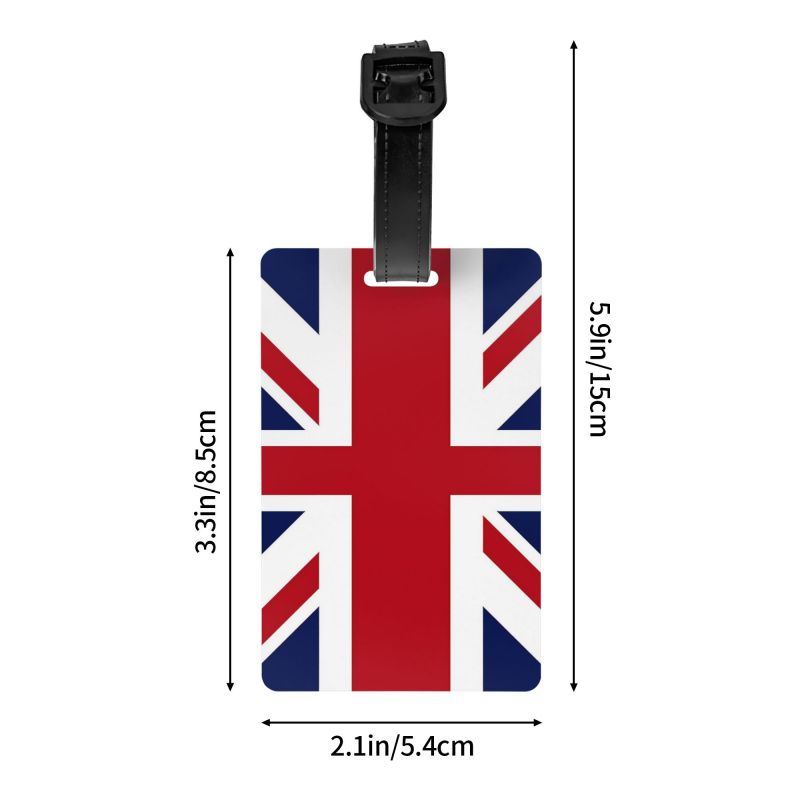 Retro Union Jack Luggage Tag w - огляд і ціна Luggage Cover Protector