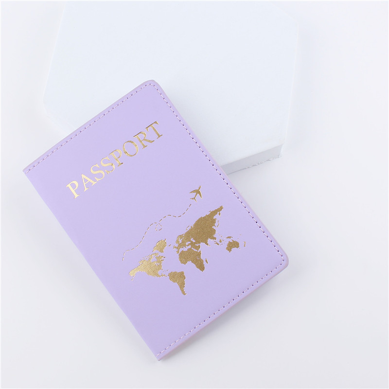 1PCS PU Leather Map Passport C - огляд і ціна Travel Accessories Wallet