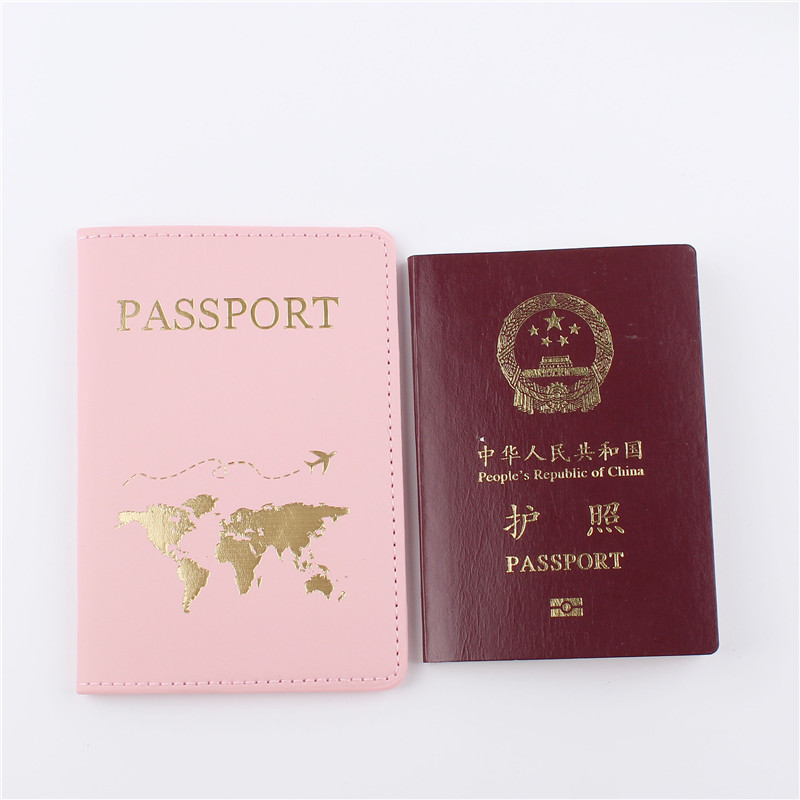 1PCS PU Leather Map Passport C - огляд і ціна Travel Accessories Wallet