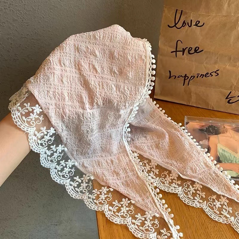 Fashion Lace Triangle Headscar - огляд і ціна Travel Accessories Aesthetic