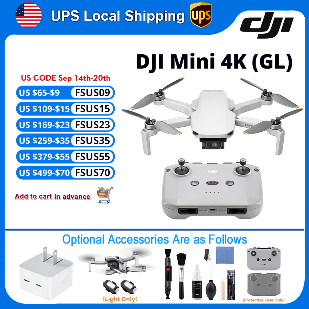 DJI Mini 4K Drone with Optiona - огляд і ціна Travel Accessories Long Flight