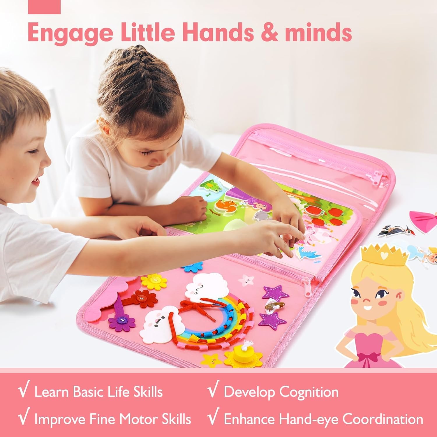 Toddler Busy Board Toys Montes - огляд і ціна Travel Accessories Baby