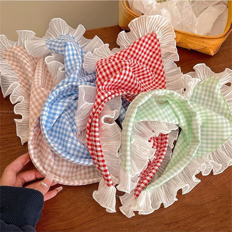 2025 Lace Headband Scarf for W - огляд і ціна Travel Accessories Aesthetic