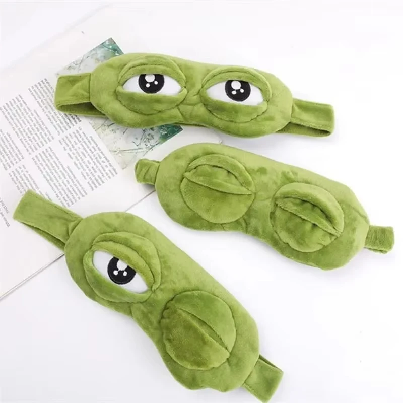 Frog Shaped Eye Mask Party Gam - огляд і ціна Travel Accessories Aesthetic